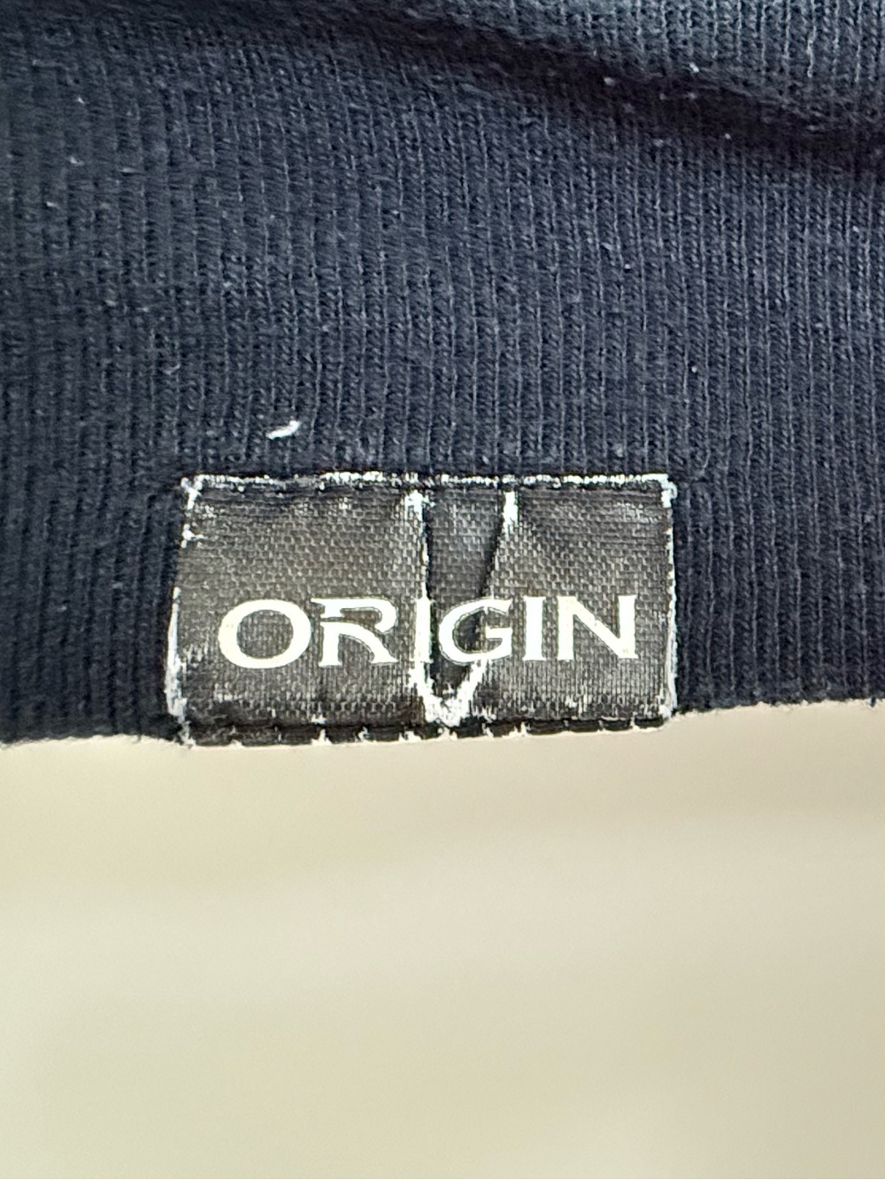 Men's Origin “The Heavy” Navy Crew Sweatshirt Made in USA - Picture 3 of 7